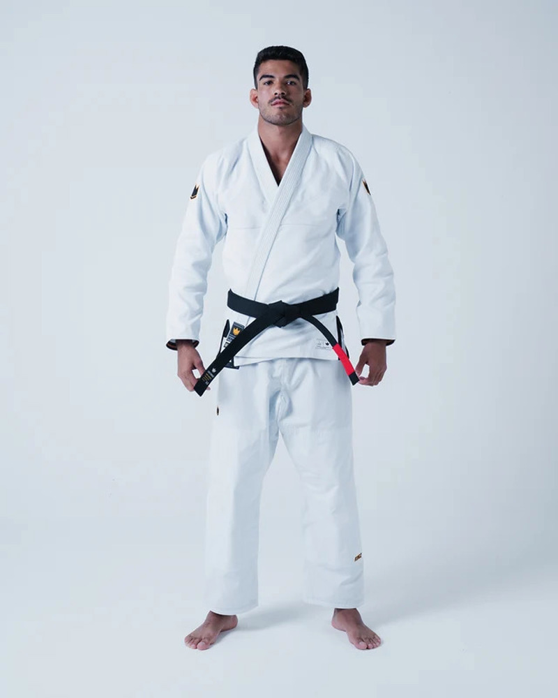 Kingz Leandro Lo Legends Never Die Respect BJJ Gi - white